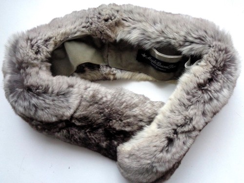 Pelzkragenschal chinchilla - pelzkragenschal,