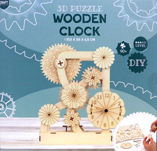 DIY Modellbau Wooden Clock Uhr
