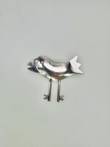 Brosche 925 vogel sterling - 925,
