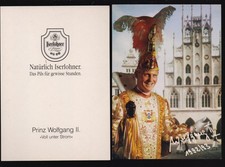 Reklamekarte der Brauerei in