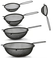 Set 5 x Küchensieb mit Griff