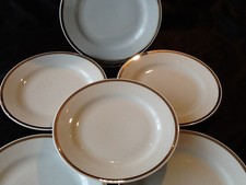 6 x Kahla Porzellan DDR weiß