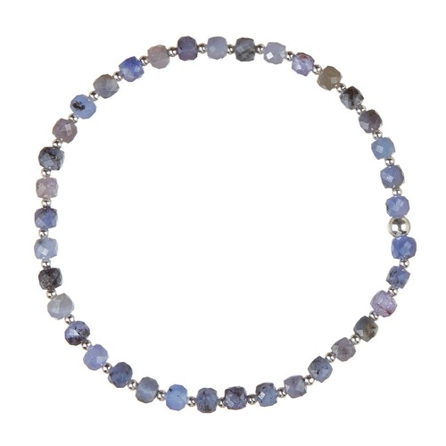 Tansanit edelstein armband - tansanit, edelstein-armband