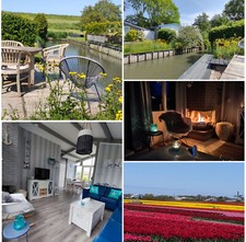 Ferienhaus mieten am Ijsselmeer (200m), 4 Pers., Terrasse am Kanal, Hund erlaubt