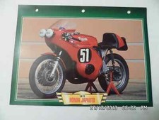 CARTE FICHE MOTO HONDA JAPAUTO