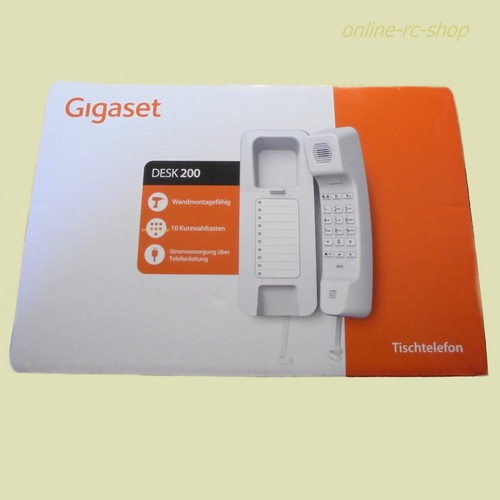 Gigaset telefon desk 200 - 200, weiss