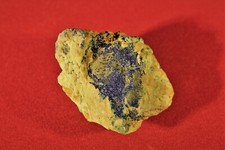 *Azurit auf Sandstein*El Pinar/Andalusien(Spanien)*Rohstein*Edelstein*Heilstein*