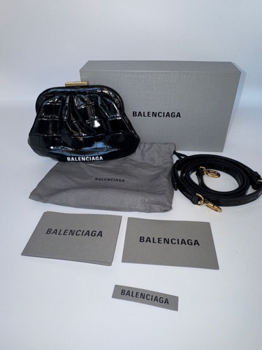 Balenciaga tasche logo leder - balenciaga,