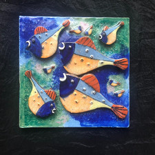 Karlsruher Majolika - FISCHE -