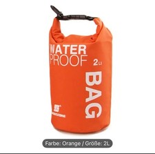 2L Dry Bag in Orange –