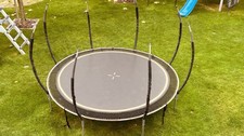 Ultrasport Gartentrampolin federlos, Kindertrampolin Durchmesser 366