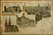 Gruß aus Pirmasens Pfalz 1906