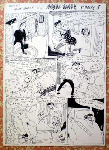 Mark marek originalzeichnung - marek,