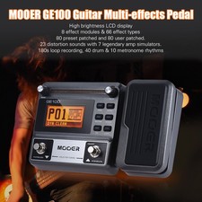 Mooer GE100 Gitarrenpedal Audio Multieffekt - Multieffektgerät für Gitarren
