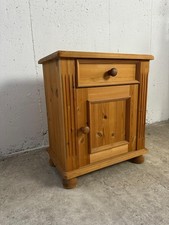 Landhaus Nachttisch Kiefer massiv Holzkommode Nachtkonsole Dänemark Shabby