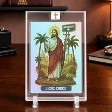 Jesus Christ Holo Trading Card