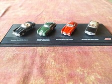 Schuco Mercedes Sportwagenset. Dreimal Mercedes 300 SL u. einmal Mercedes 560 SL