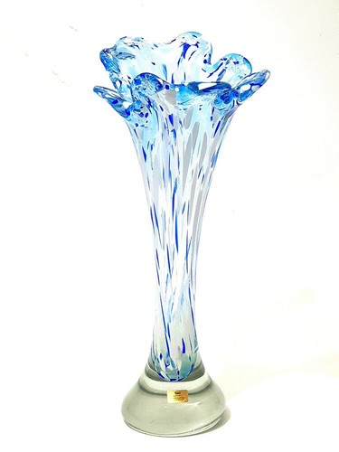 Ludwigsthal glas vase - ludwigsthal,