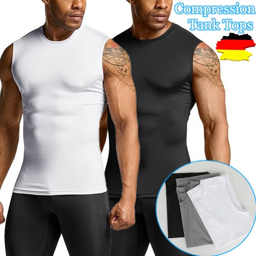 Herren kompressions tanktop - kompressions,