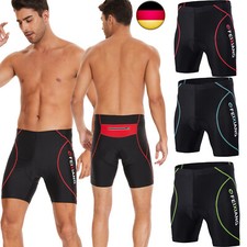 Herren Fahrradhose Draußen Radunterhose Sitzpolster Radlerhose Unterhose Pants 