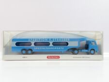 1:87 Wiking 058049 Autotransporter MB Pullmann Spedition E. Strasser W4 / W21