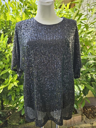 Festliches pailletten shirt - festliches, in