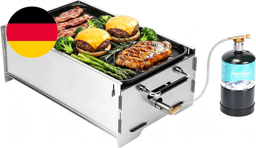 Gftime tragbarer gasgrill - tragbarer,