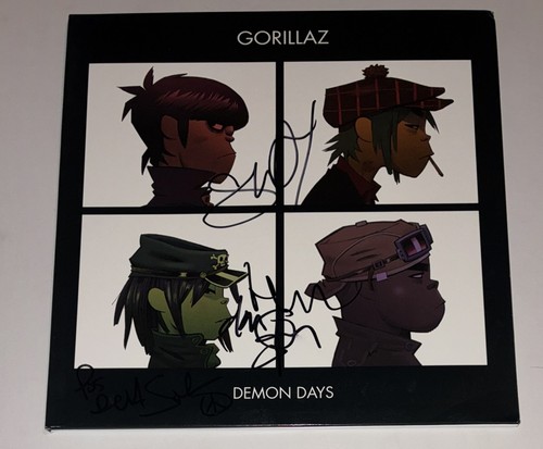 Signiert gorillaz demon days - gorillaz,