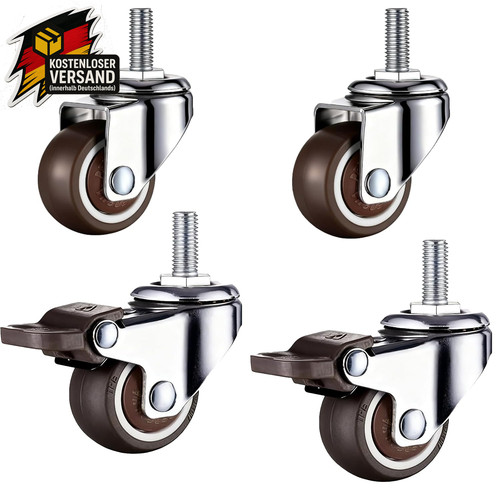 Stück lenkrollen rollen - 4, m8