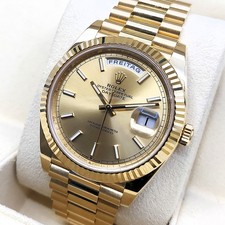 Rolex DayDate 40, Gelbgold 750/-, Ref. 228238, Fullset
