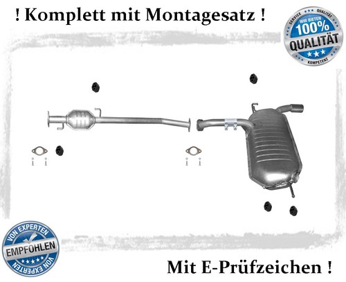 Auspuffanlage kia sportage - auspuffanlage,