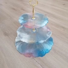 Etagere 3 stöckig Epoxitharz