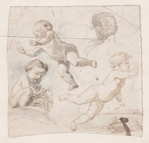 Amours amor putti children - putti,