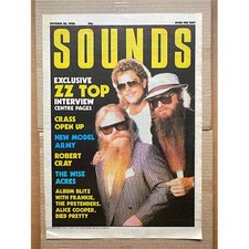 ZZ TOP SOUNDS FRONT COVER