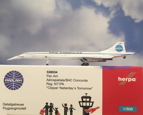 Herpa wings 500 - wings, concorde