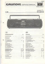 Grundig Service Anleitung Manual RR 9000 CD  B788