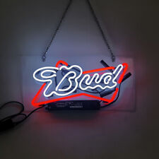BVD Neon Sign Bier Bar Dekor Handgefertigt Neonschild Nachtlicht Geschenk 14"x7"