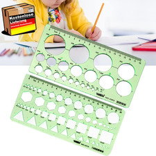 Zeichenschablonen Set für