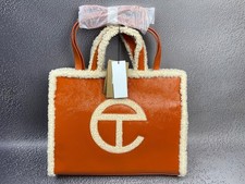 Telfar x UGG Orange Kalbsleder
