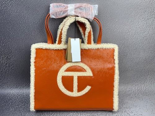 Telfar ugg orange kalbsleder - x,