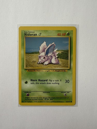 Nidoran 055 base set - #055,