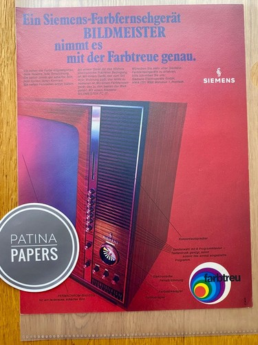 1969 siemens bildmeister - 1969,