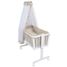 Babywiege schaukelwiege weiß - babywiege,