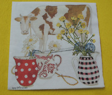 20 Servietten KUH 1 Packung