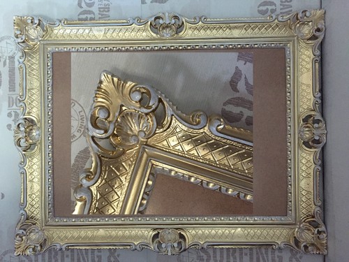 Bilderrahmen 90x70 barock gold - 90x70,