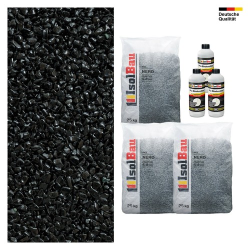 Steinteppich set nero 8mm - steinteppich,