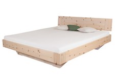 Zirbenholzbett siena mit - zirbenholzbett,