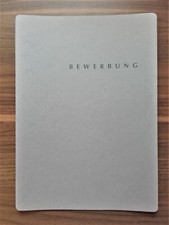 Bewerbungsmappen grau