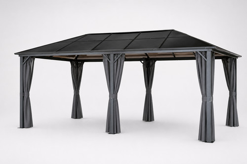 4iq hardtop pavillon 3x6 mit - pavillon,