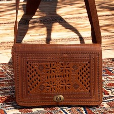 Leder Umhängetasche Marokko